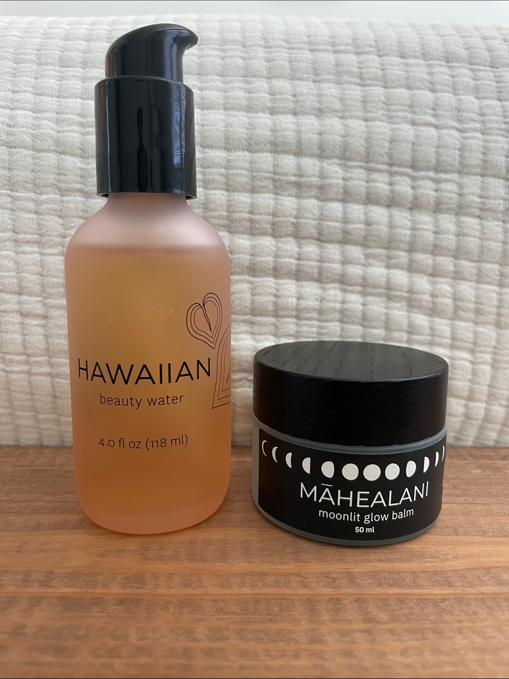 Honua Hawaiian Beauty Water & Mahealani Moonlit Glow Balm
